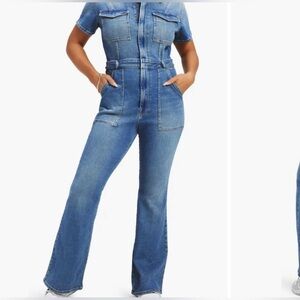 🤑SOLD🤑 NWT Good American Denim Jumpsuit